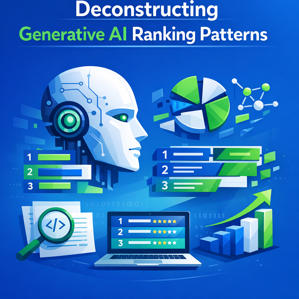 Deconstructing Generative AI Ranking Patterns