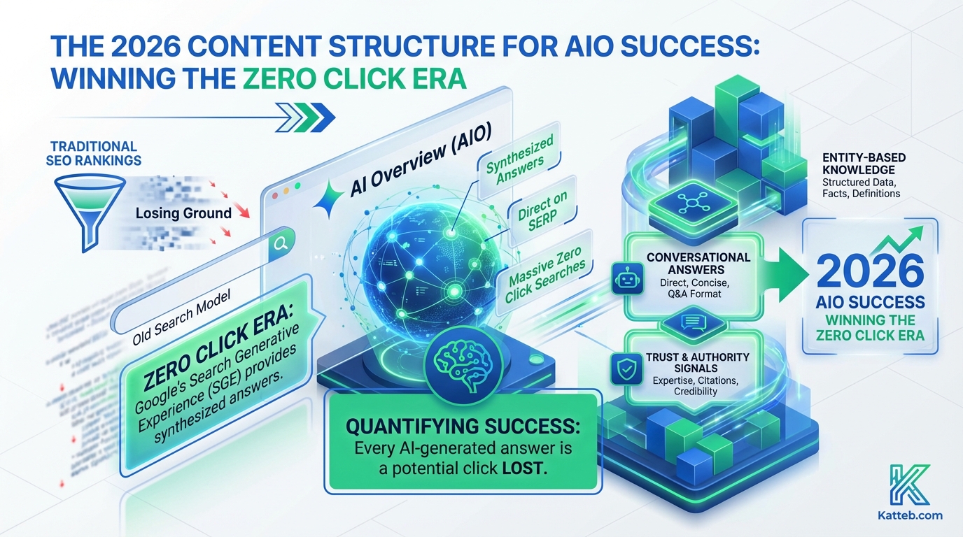 The 2026 Content Structure for AIO Success: Winning the Zero Click Era