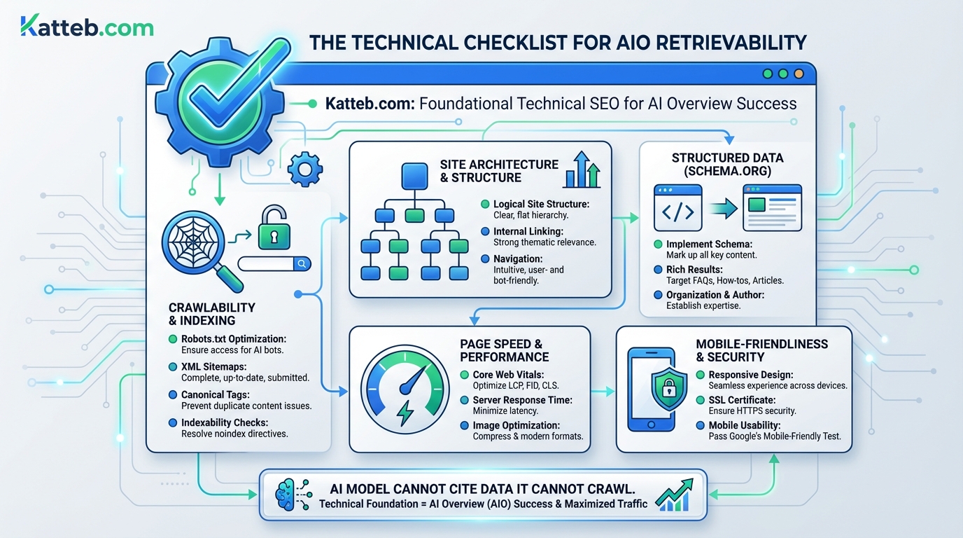 The Technical Checklist for AIO Retrievability