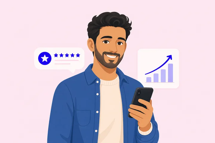 A review or testimonial posted every day